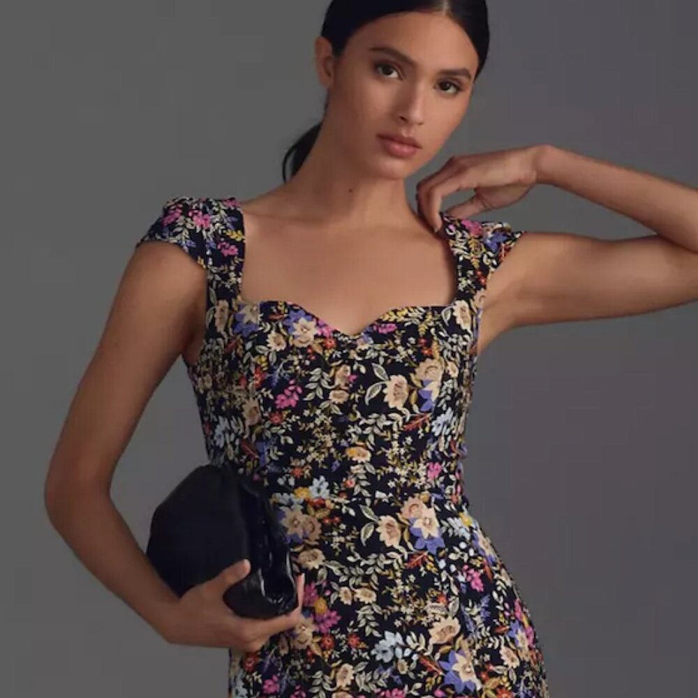 The Cecily Fit & Flare Sweetheart Dress by Maeve